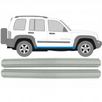 Reperaturka progu do Jeep Liberty 2001-2008 / Lewa = Prawa (symetryczny) / Zestaw 10645