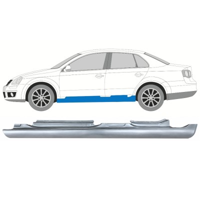 Pełny próg do Volkswagen Jetta 2005-2010 / Lewa / SEDAN 17051