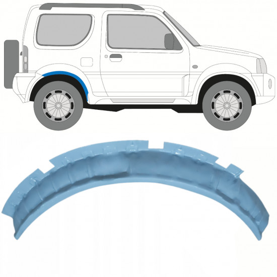 Reperaturka nadkola tylnego do Suzuki Jimny 1998-2018 / Prawa 10230