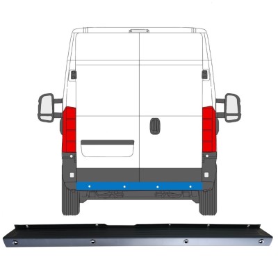 Tylny zderzak PDC do Peugeot Boxer 2006-2018 16926