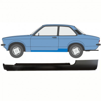 Reperaturka progu do Opel Kadett C 1973-1979 / Lewa 8783