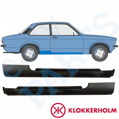 Reperaturka progu do Opel Kadett C 1973-1979 / Zestaw 11078