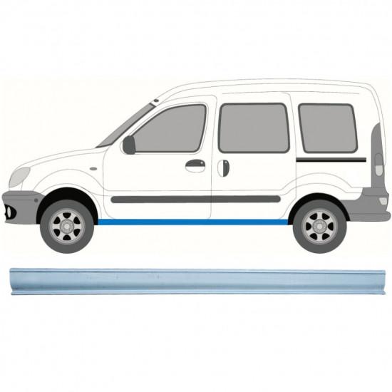 Reperaturka progu do Renault Kangoo 1997-2008 / Lewa 6978