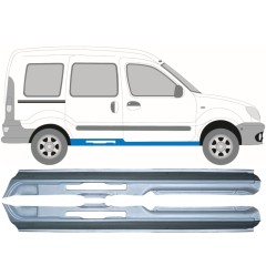 Pełny próg do Renault Kangoo 1997-2008 / Lewa+Prawa / Zestaw 9480