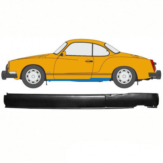 Reperaturka progu do VW Karman Ghia 1955-1974 / Lewa 10749