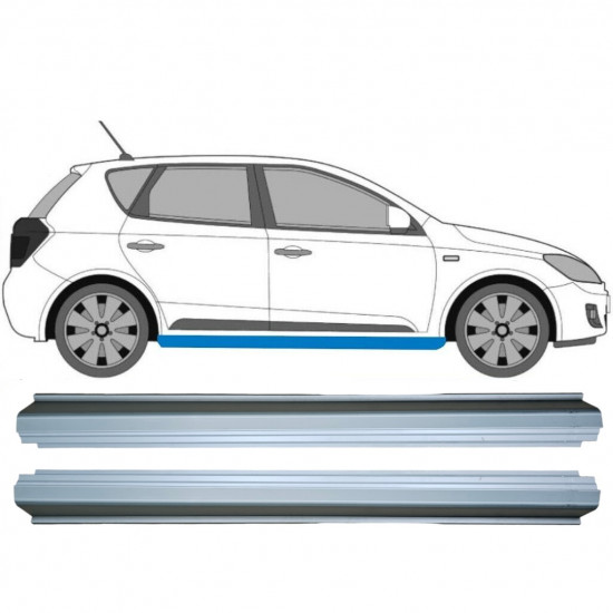 Reperaturka progu do Kia Ceed 2006-2012 / Lewa+Prawa / Zestaw 9400