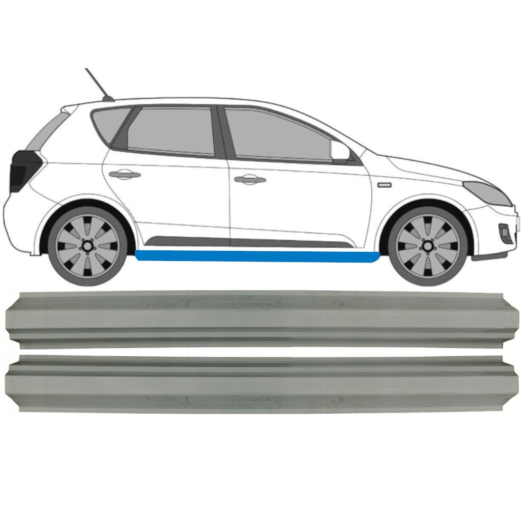 Türgriff HYUNDAI I30 2009 Baujahr Innen + Außen In Original