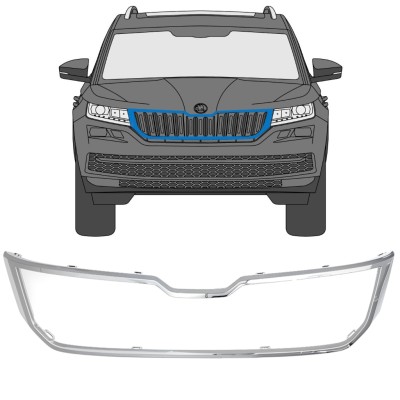 Ramka grilla do Skoda Kodiaq 2016-2021 16203