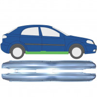 Pełny próg do Chevrolet Lacetti 2003-2009 / Lewa+Prawa / Zestaw 9458