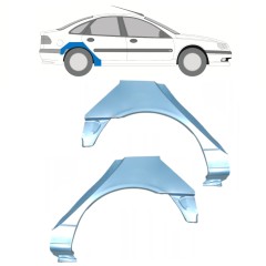 Reperaturka błotnika tylnego do Renault Laguna I 1994-2001 / Lewa+Prawa / Zestaw 10591