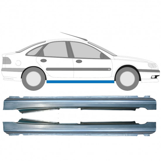 Reperaturka progu do Renault Laguna 1994-2001 / Lewa+Prawa / Zestaw 9655