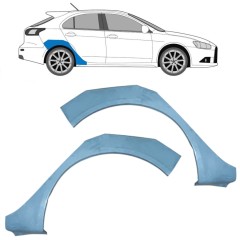 Reperaturka błotnika tylnego do Mitsubishi Lancer 2007-2017 / Lewa+Prawa / Zestaw 10078