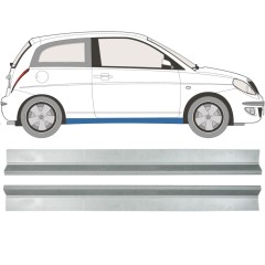 Reperaturka progu do Lancia Ypsilon 2003-2011 / Lewa+Prawa / Zestaw 11355