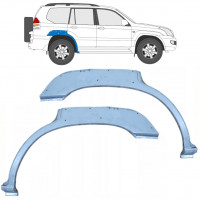 Reperaturka błotnika tylnego z otworem do Toyota Land Cruiser 2003-2010 / Lewa+Prawa / Zestaw 10214