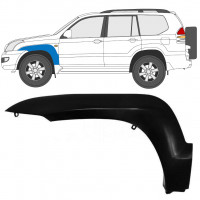 Listwa boczna błotnika przedniego do Toyota Land Cruiser J120 2003-2010 / Lewa 12953