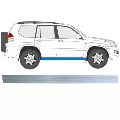 Reperaturka progu wewnętrzna do Toyota Land Cruiser J120 2003-2010 / Lewa = Prawa (symetryczny) 16130