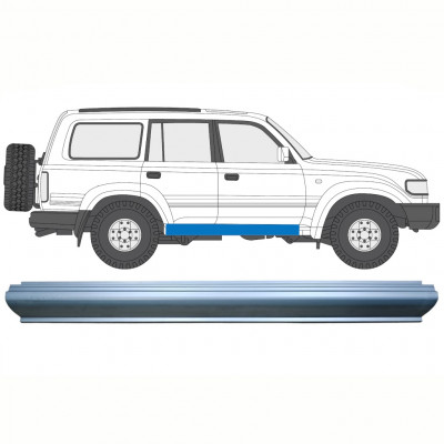 Reperaturka progu do Toyota Land Cruiser 1990-1996 / Lewa = Prawa (symetryczny) 8514