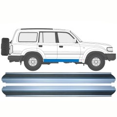Reperaturka progu do Toyota Land Cruiser J80 1990-1996 / Lewa = Prawa (symetryczny) / Zestaw 10242