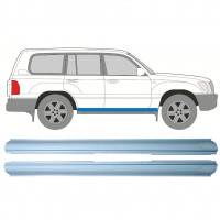 Reperaturka progu do Toyota Land Cruiser 1998-2007 / Lewa+Prawa / Zestaw 9690