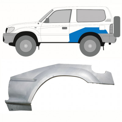 Reperaturka błotnika tylnego do Toyota Land Cruiser 1996-2002 / Lewa 10122