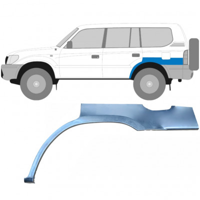 Reperaturka błotnika tylnego do Toyota Land Cruiser 1996-2002 / Lewa 5873