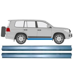 Reperaturka progu wewnętrzna do Toyota Land Cruiser V8 FJ200 2007- / Lewa = Prawa (symetryczny) / Zestaw 10943