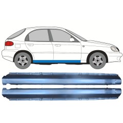 Pełny próg do Daewoo Lanos 1997-2008 / Lewa+Prawa / Zestaw 9765