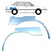 Reperaturka błotnika tylnego do Subaru Legacy 1989-1994 / Lewa+Prawa / Zestaw 9185