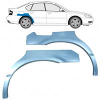 Reperaturka błotnika tylnego do Subaru Legacy 1998-2004 / Lewa+Prawa / Zestaw 9189