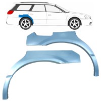 Reperaturka błotnika tylnego do Subaru Legacy 1998-2004 / Lewa+Prawa / COMBI / SEDAN / Zestaw 9189
