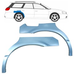 Reperaturka błotnika tylnego do Subaru Legacy 1998-2004 / Lewa+Prawa / COMBI / SEDAN / Zestaw 9189
