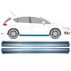 Reperaturka progu do Seat Leon 2005-2012 / Lewa+Prawa / Zestaw 11371