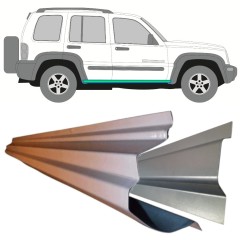 Reperaturka progu wewnętrzna + zewnętrzna do Jeep Liberty 2001-2008 / Lewa = Prawa (symetryczny) / Zestaw 11494