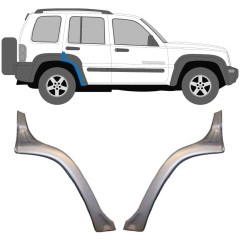 Reperaturka błotnika tylnego do Jeep Liberty 2001-2008 / Lewa+Prawa / Zestaw 10439