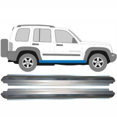 Reperaturka progu do Jeep Liberty 2001-2008 / Lewa+Prawa / Zestaw 11328