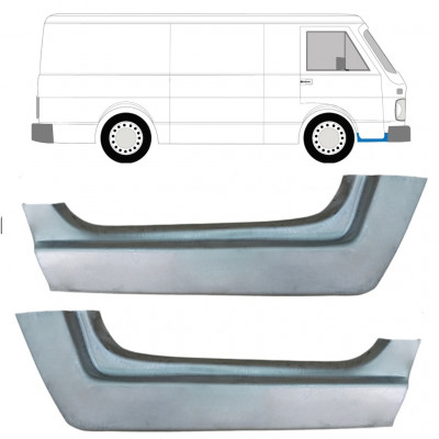 Reperaturka progu drzwi przednich do Volkswagen LT 1975-1996 / Lewa+Prawa / Zestaw 9868