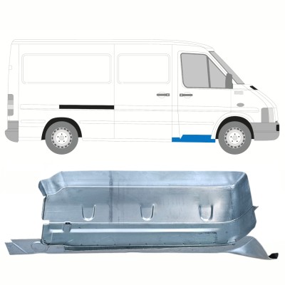 Reperaturka stopnia przedniego z częścią progu do Volkswagen LT 1996-2005 / Prawa 16565