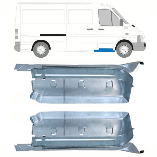 Reperaturka stopnia przedniego z częścią progu do Volkswagen LT 1996-2005 / Lewa+Prawa 16567