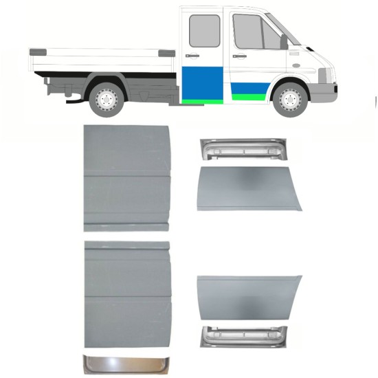 Reperaturka drzwi do Volkswagen LT 1996-2005 16559