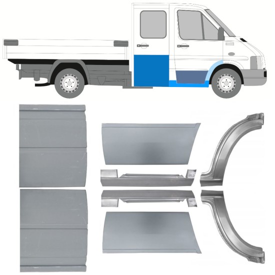 Zestaw reperaturek do Volkswagen LT 1996-2005 / Lewa+Prawa 16611