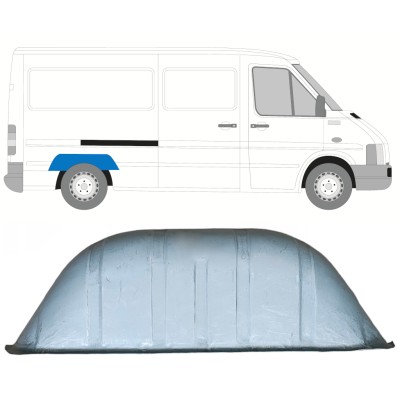 Reperaturka nadkola tylnego wewnętrzna do Volkswagen LT 1996-2005 / Lewa = Prawa (symetryczny) 13666