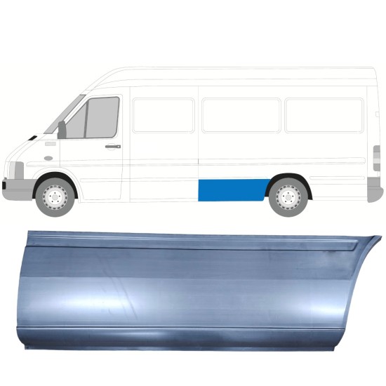 Reperaturka błotnika tylnego do Volkswagen LT 1996-2005 / Lewa 13472