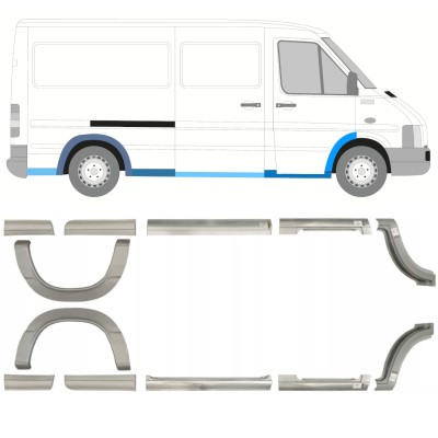 Zestaw reperaturek do Volkswagen LT 1996-2005 / Lewa+Prawa / 14388
