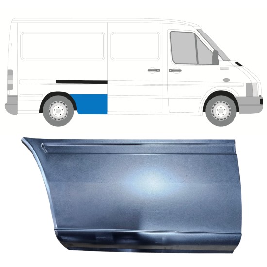 Reperaturka błotnika tylnego do Volkswagen LT 1996-2005 / Prawa 13418