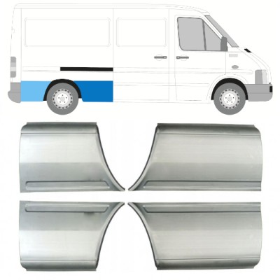 Reperaturka błotnika tylnego do Volkswagen LT 1996-2005 / Lewa+Prawa / Zestaw 14027
