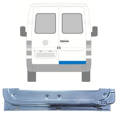Reperaturka drzwi tylnych do Volkswagen LT 1996-2005 / Prawa 16591