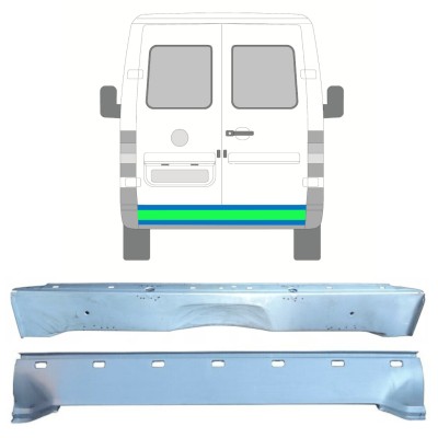 Reperaturka tylna do Volkswagen LT 1996-2005 / Zestaw 14274