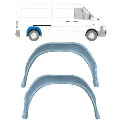 Reperaturka nadkola tylnego wewnętrzna do Volkswagen LT 1996-2005 / Lewa = Prawa (symetryczny) / Zestaw 14177