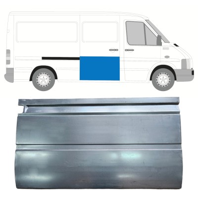Reperaturka drzwi przesuwnych zewnętrzna do Volkswagen LT 1996-2005 / Prawa 16596