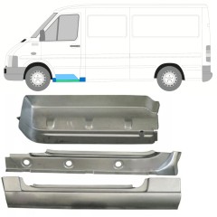 Reperaturka progu wewnętrzna + błotnika + stopnia przedniego do Volkswagen LT 1996-2005 / Lewa 16572